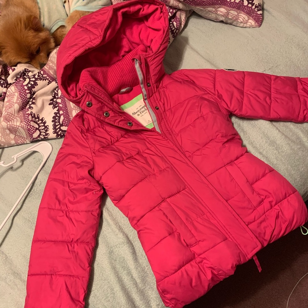 Abercrombie and Fitch pink jacket